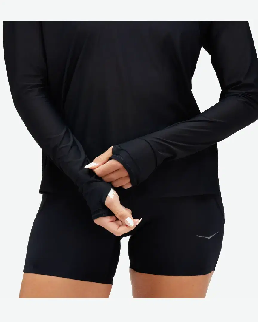 Hoka Haut De Running À Manches Longues Airolite W - 1151083-BLK (5) au meilleur prix !