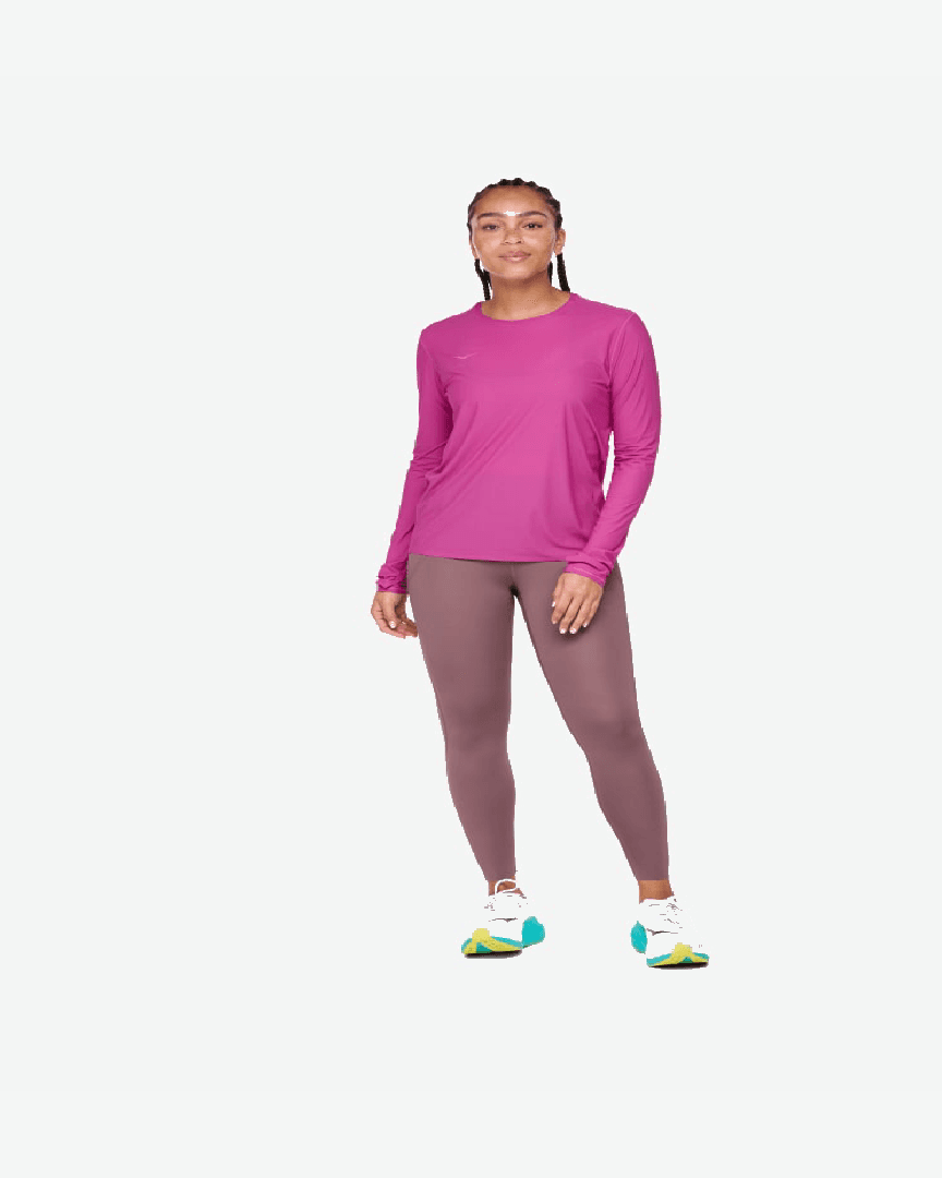 Hoka Haut De Running À Manches Longues Airolite W - 1151083-FSC (2) au meilleur prix !