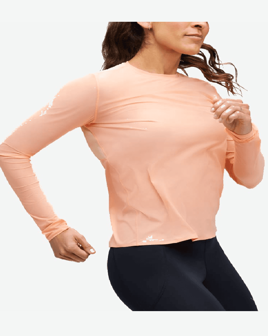 Hoka Haut De Running À Manches Longues Airolite W - 1151083-PAY (3) au meilleur prix !