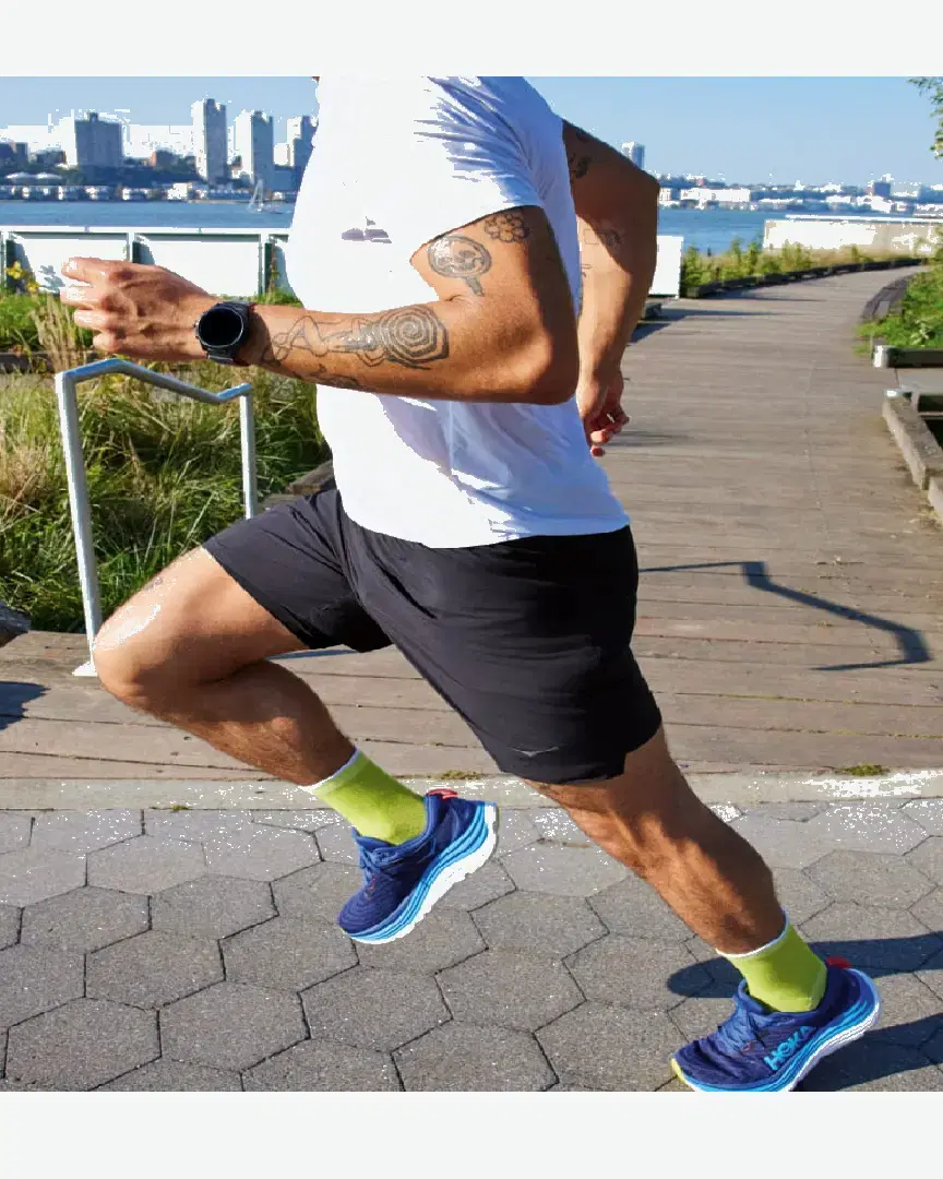 Hoka Short 2-En-1 Glide 18 Cm M - 1151080-BLK (5) au meilleur prix !