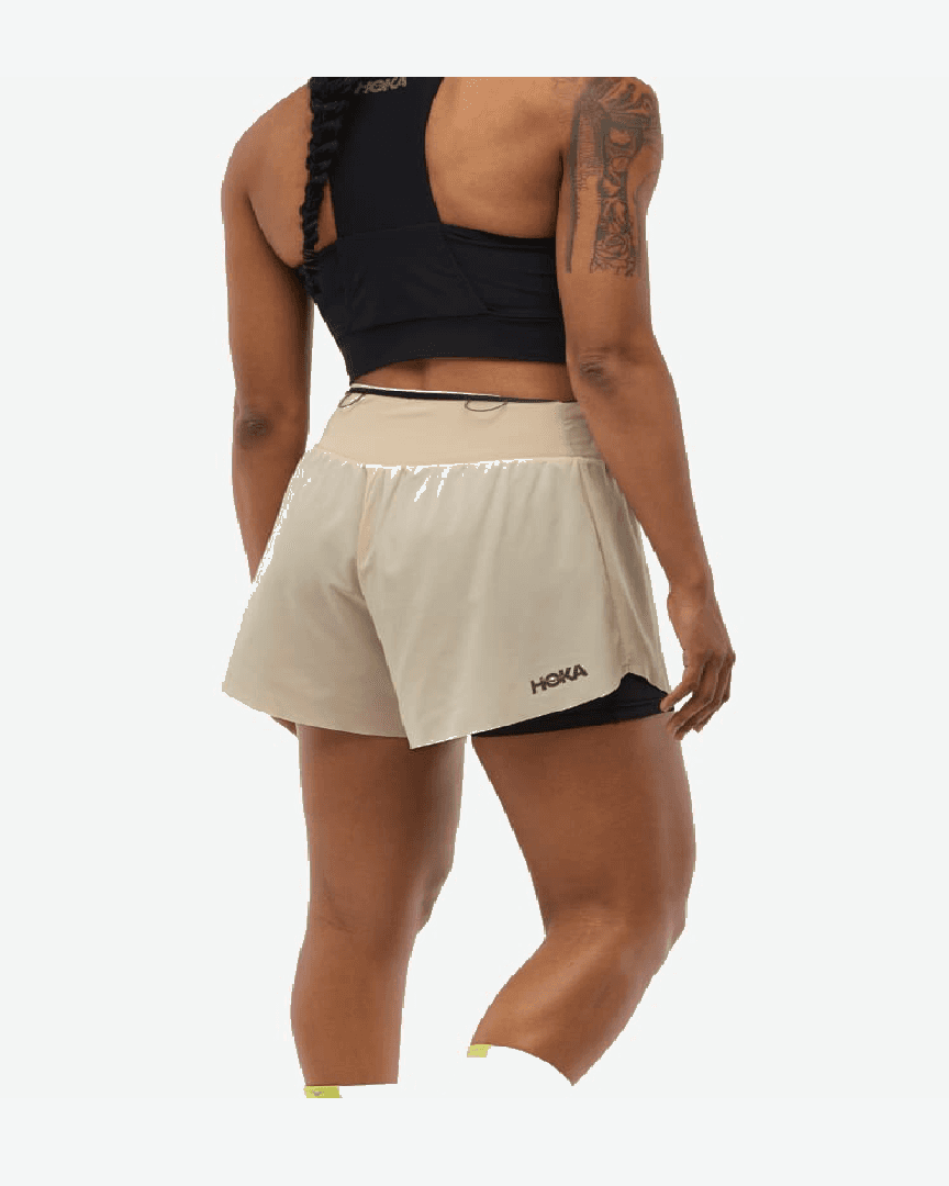 Hoka Short De Trail Skyglide W - 1141741-OAT (1) au meilleur prix !