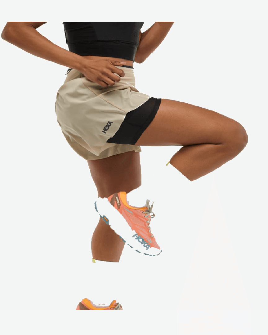Hoka Short De Trail Skyglide W - 1141741-OAT (3) au meilleur prix !