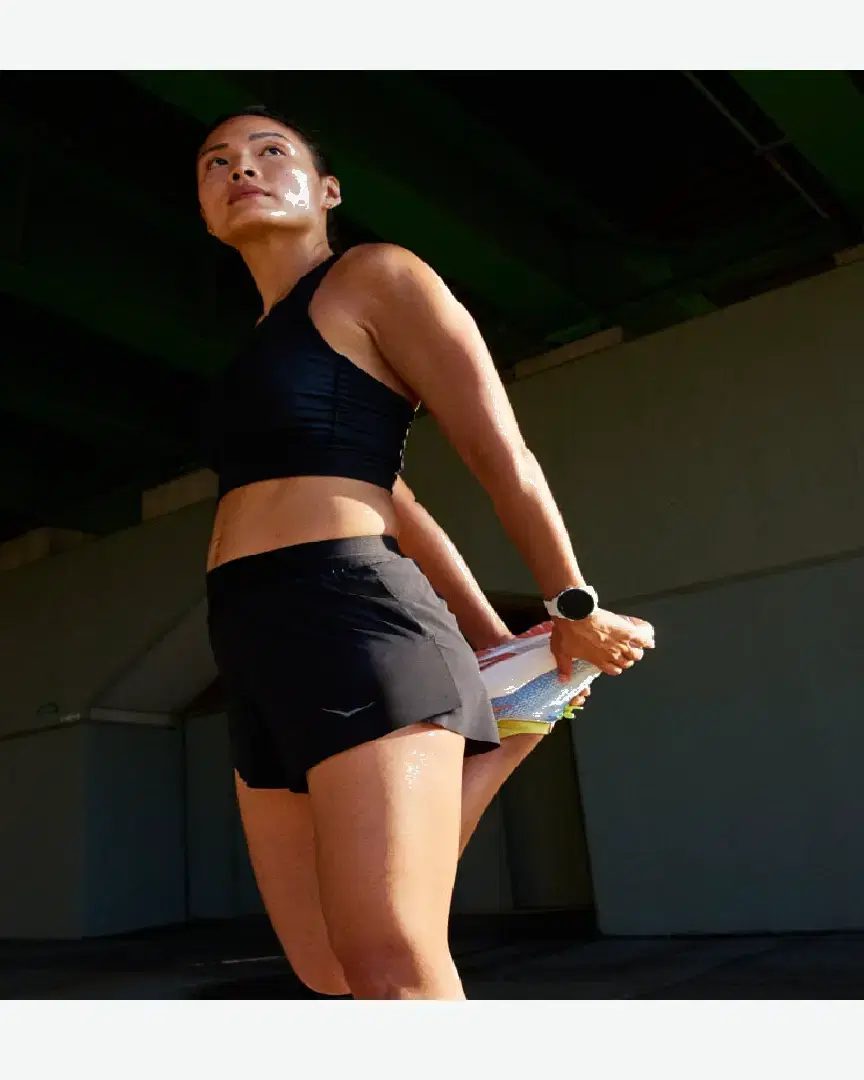 Hoka Short Fendu Race Day W - 1151090-BLK (3) au meilleur prix !