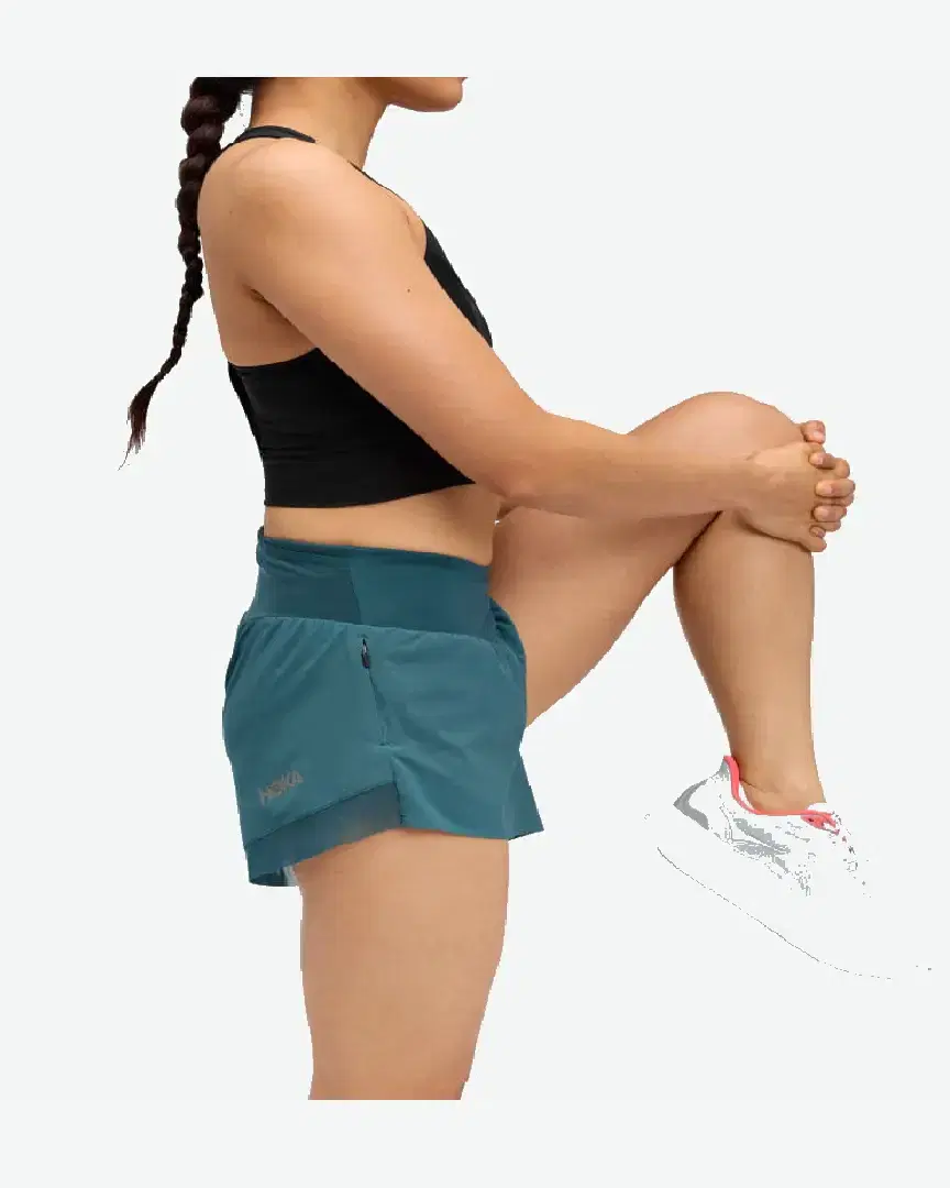 Hoka Short Glide 10 Cm - 1151091-BLTW (3) au meilleur prix !