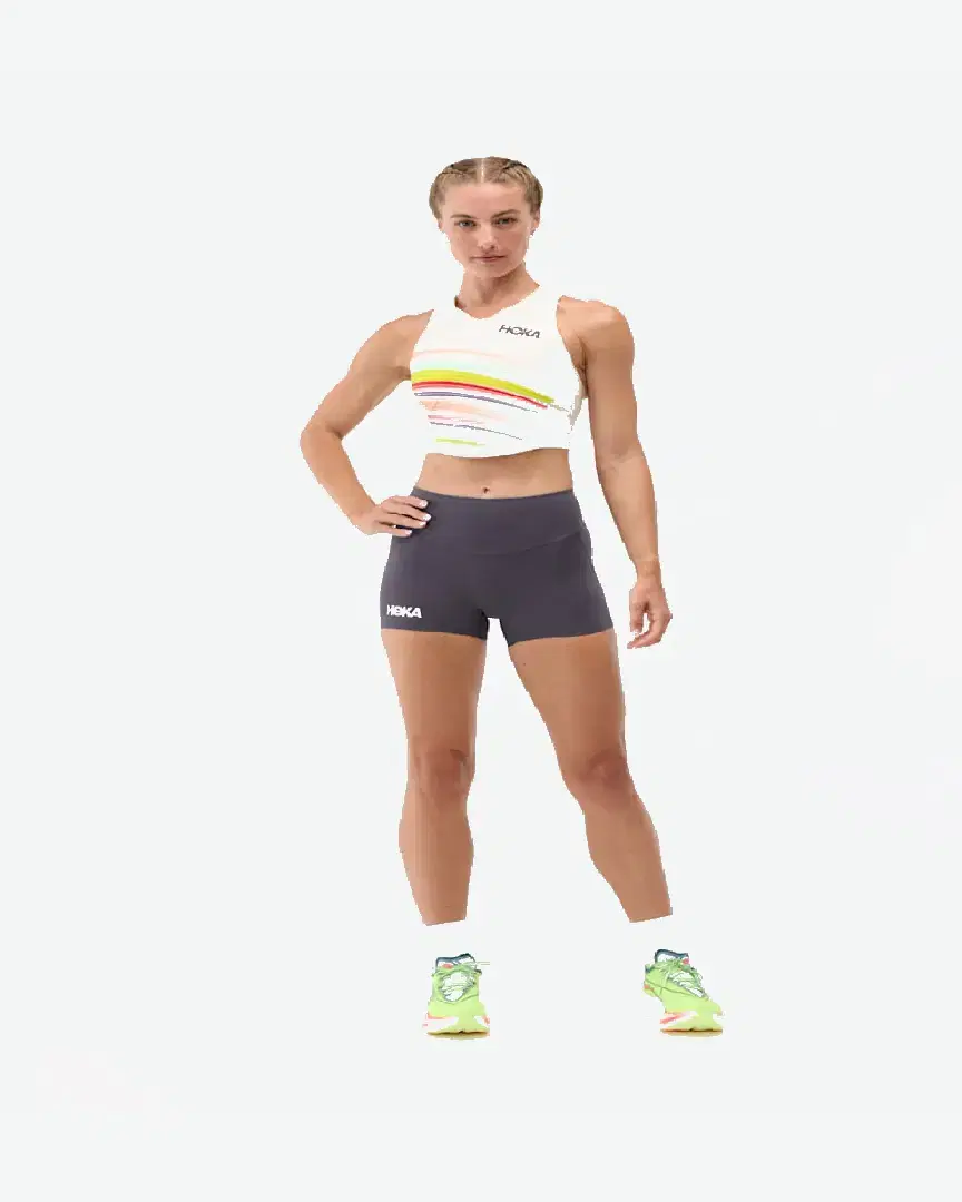 Hoka Short Race Day Ajusté 6,4 Cm W - 1173710-SQDNK (3) au meilleur prix !