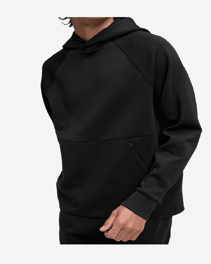 Hoka Sweat À Capuche Essential Recovery M - 1173093-BLK (3) au meilleur prix !