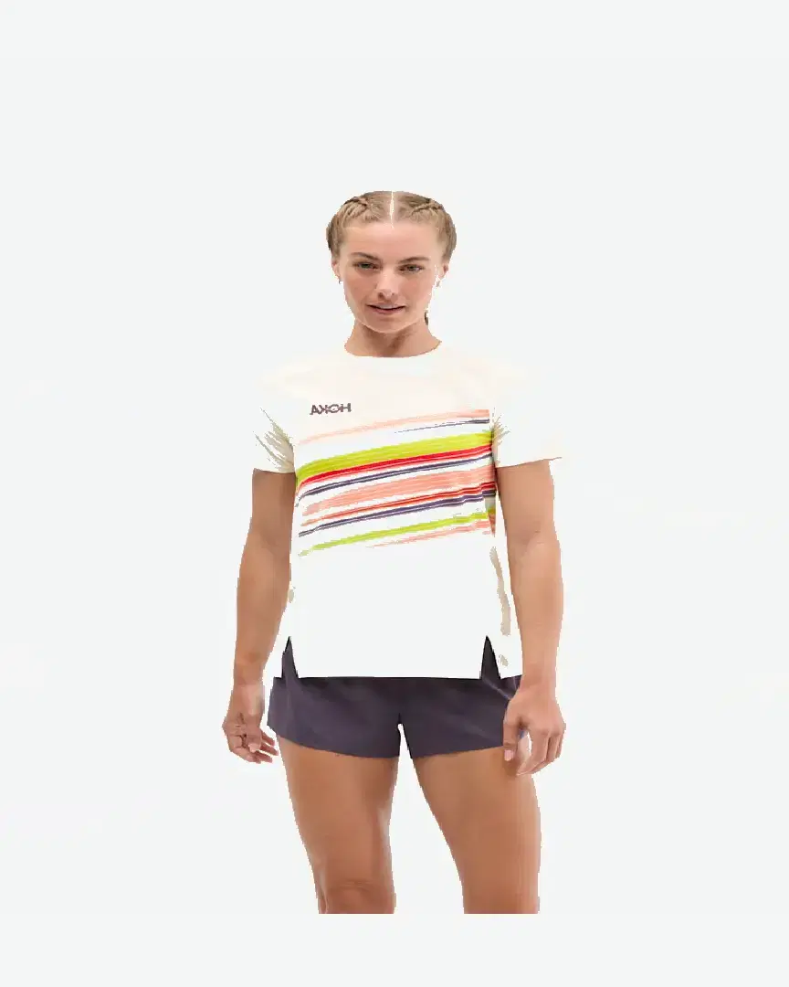 Hoka T-Shirt À Manches Courtes Race Day W - 1173531P-AFLR (0) au meilleur prix !