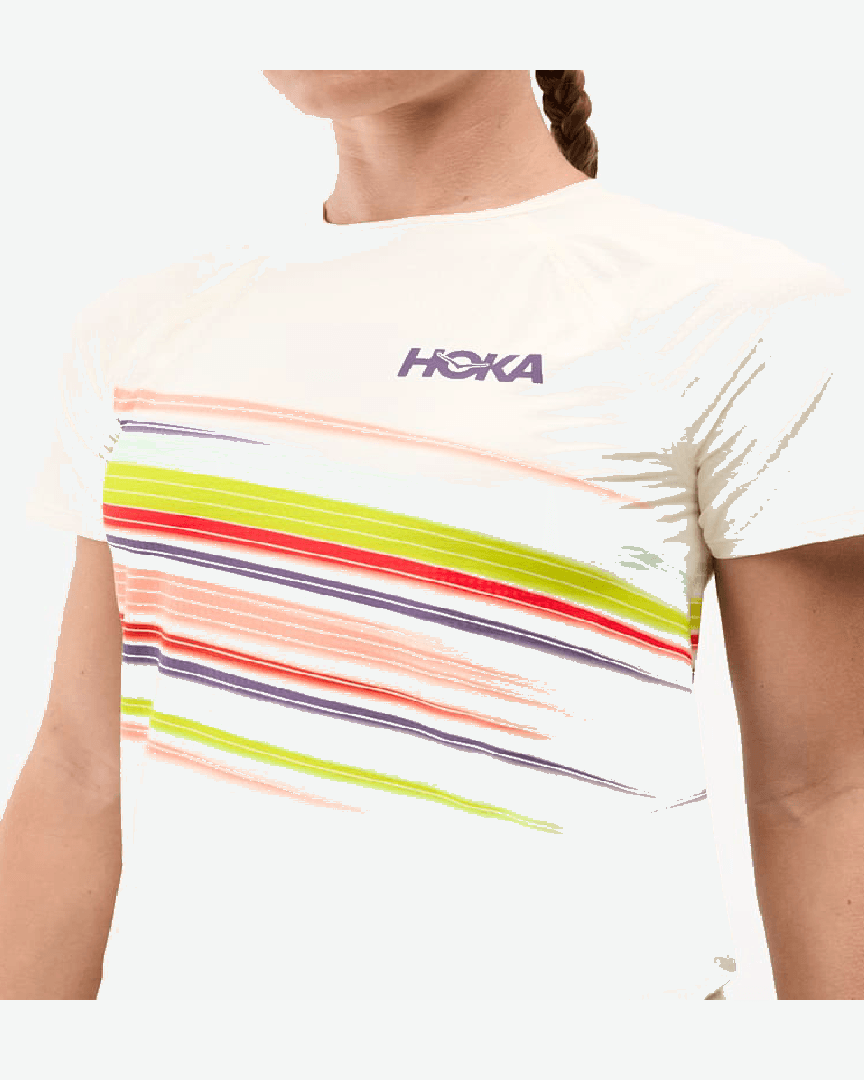 Hoka T-Shirt À Manches Courtes Race Day W - 1173531P-AFLR (3) au meilleur prix !