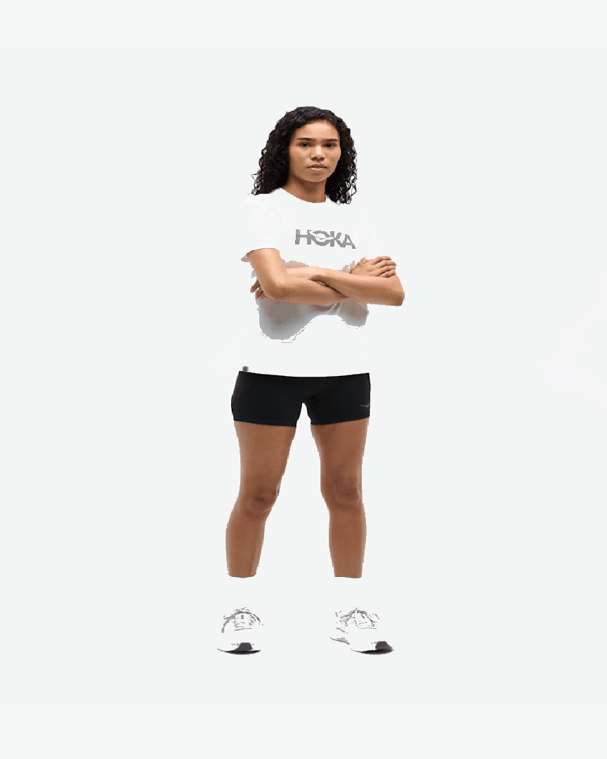 Hoka T-Shirt À Motif Core Logo W - 1174751-WHT (2) au meilleur prix !