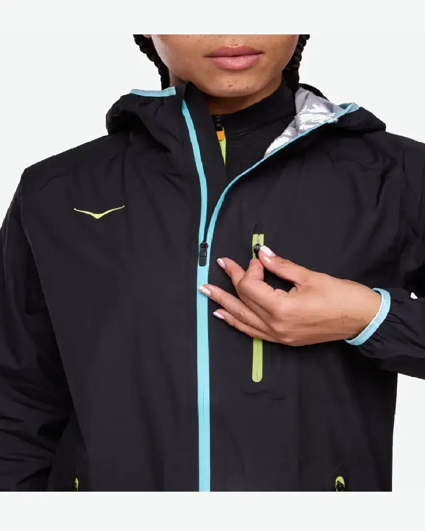 Hoka Veste Imperméable Tecsky - 1156100-BLK (5) au meilleur prix !