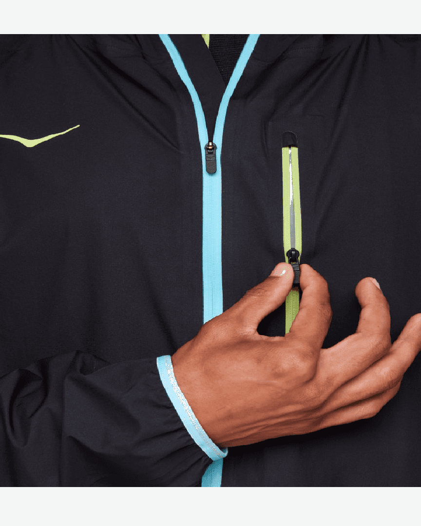 Hoka Veste Imperméable Tecsky M - 1156094-BLK (4) au meilleur prix !