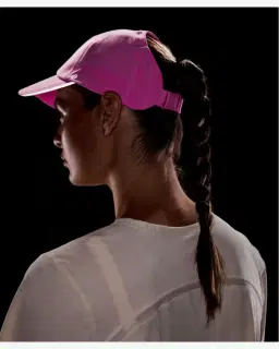 Lululemon casquette de running fast and free avec queue de cheval Unisexe – 4/5