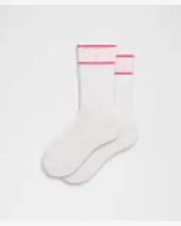 Lululemon chaussettes daily essential unisexes rayures rétro Homme – 4/5