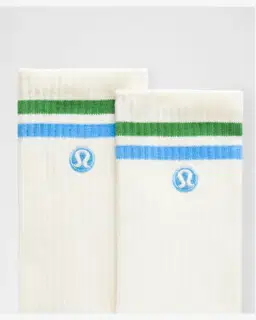 Lululemon chaussettes daily essential unisexes stripe Homme – 2/5
