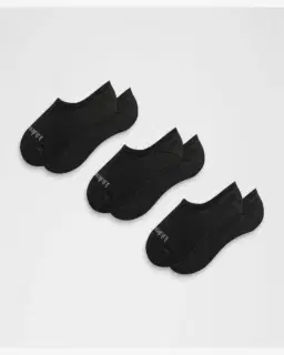 Lululemon chaussettes invisibles daily essential unisexe lot de 3 Femme – 1/4