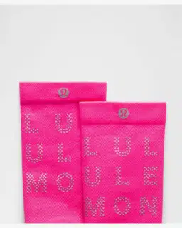Lululemon chaussettes montantes unisexes power stride réfléchissantes Homme – 2/5