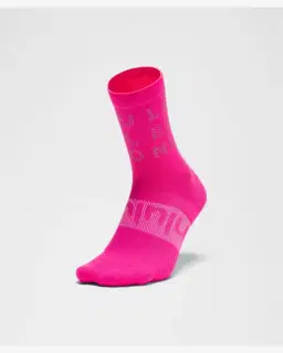 Lululemon chaussettes montantes unisexes power stride réfléchissantes Homme – 3/5