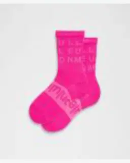 Lululemon chaussettes montantes unisexes power stride réfléchissantes Homme – 5/5