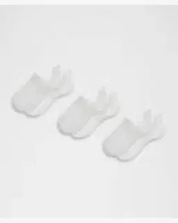 Lululemon chaussettes power stride unisexes invisibles lot de 3 Femme – 3/4