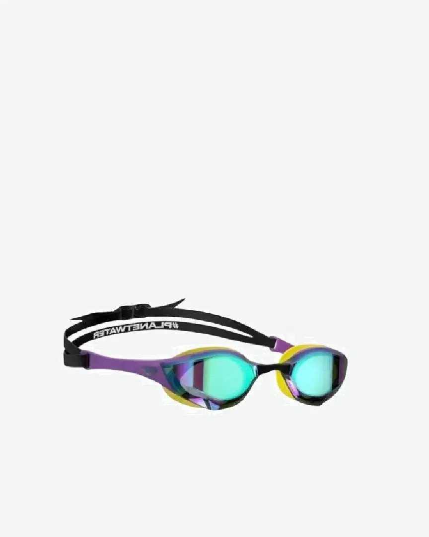 Lunettes De Natation Verres Miroirs Arena Cobra Edge Swipe Mirror Emerald Plum Cyber
