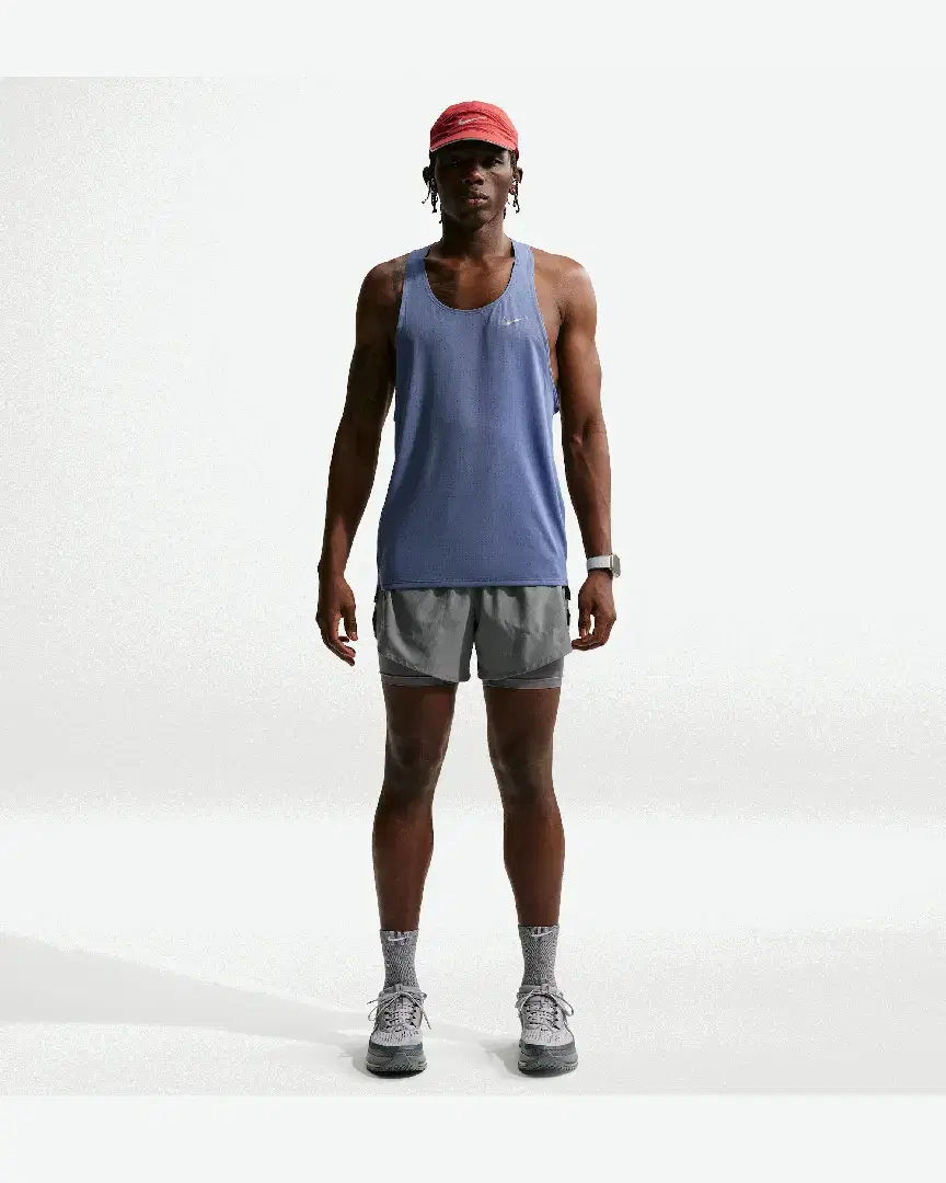 Débardeur Nike Dri-Fit Fast M - FN4229-491 (3) au meilleur prix !