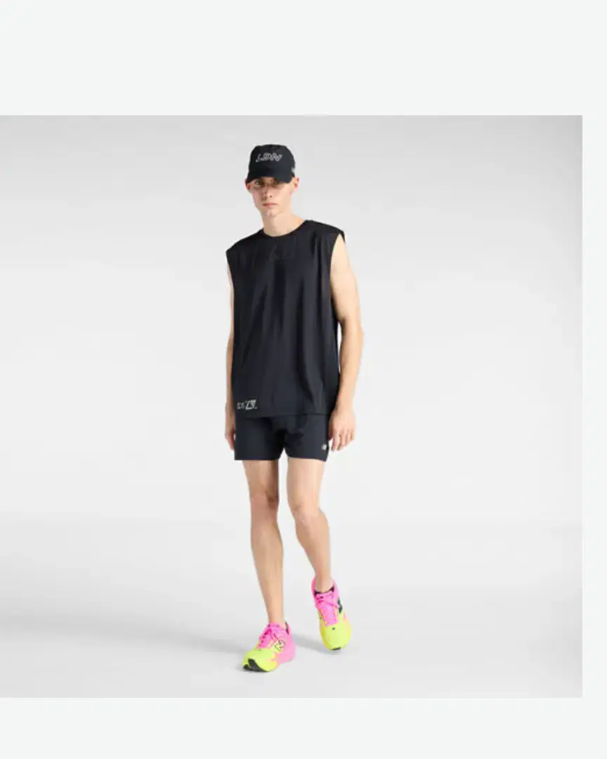 New Balance London Edition Fast Days Graphic Tank M - MT61Y8LXBK (1) au meilleur prix !