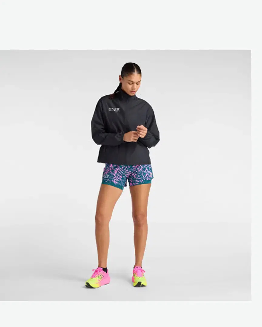 New Balance London Edition Fast Days Run Jacket W - WJ61Y12HBK (1) au meilleur prix !