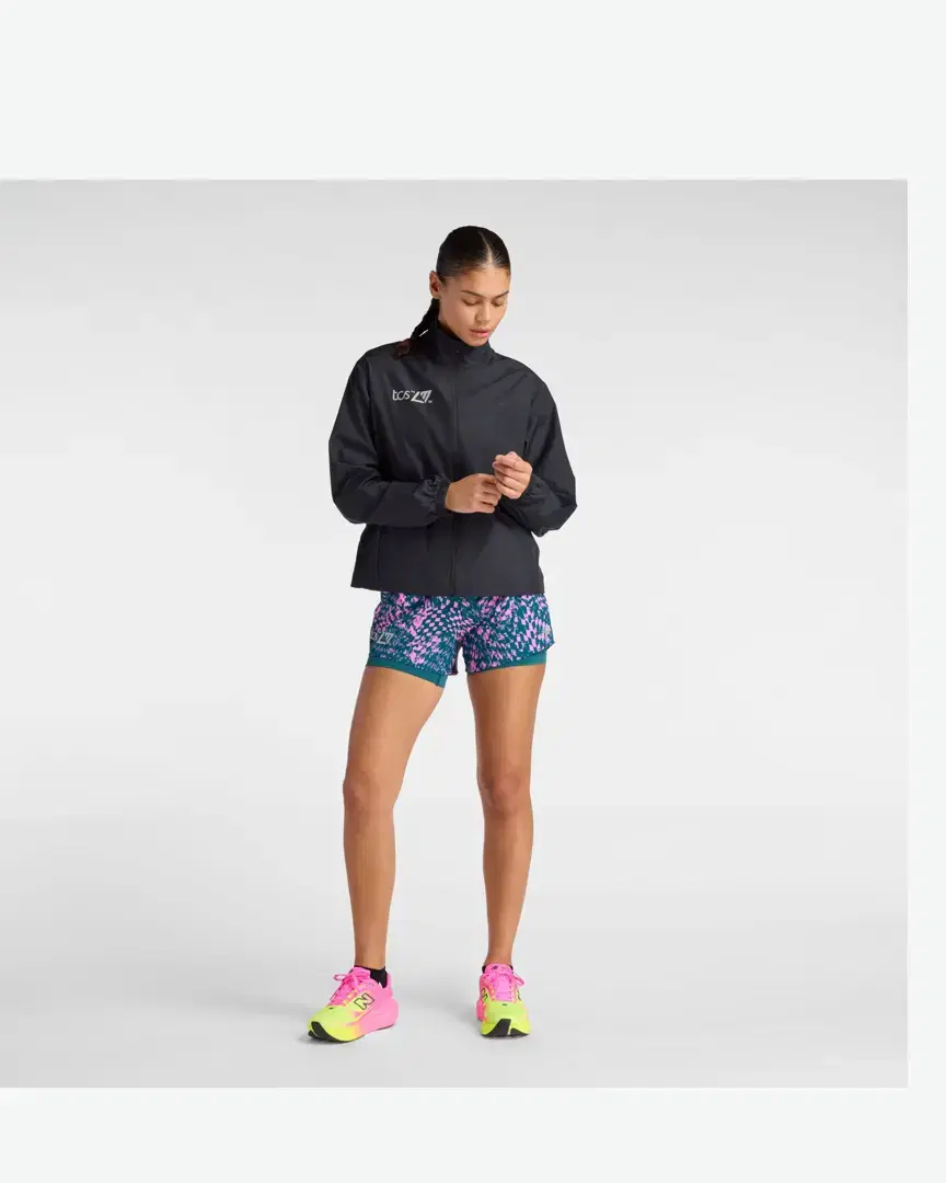 New Balance London Edition Fast Days Run Jacket W - WJ61Y12HBK (5) au meilleur prix !