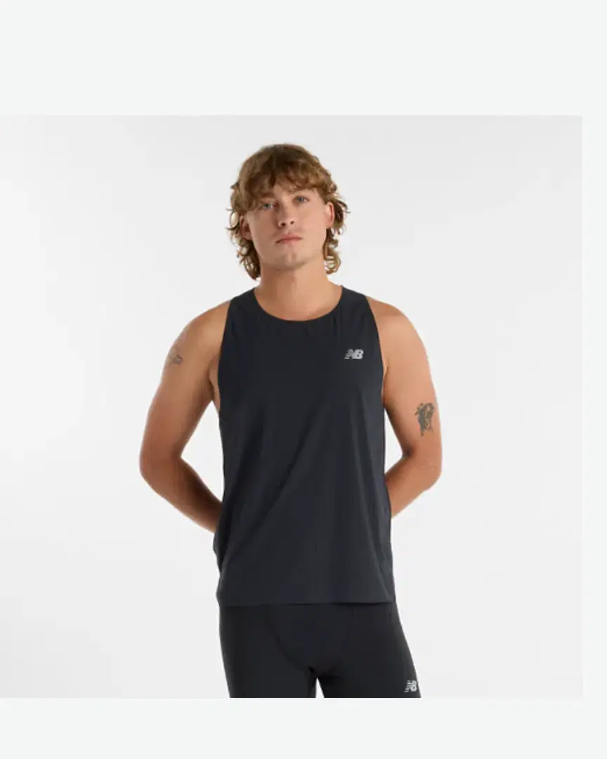New Balance Race Day Ultra Light Singlet M - MT51205BK (0) au meilleur prix !