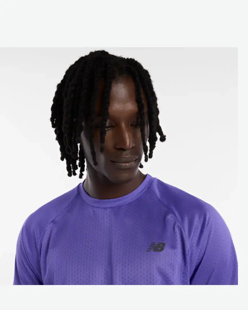 New Balance Viz-Tech Run T-Shirt M - MT61O0TKEPU (2) au meilleur prix !