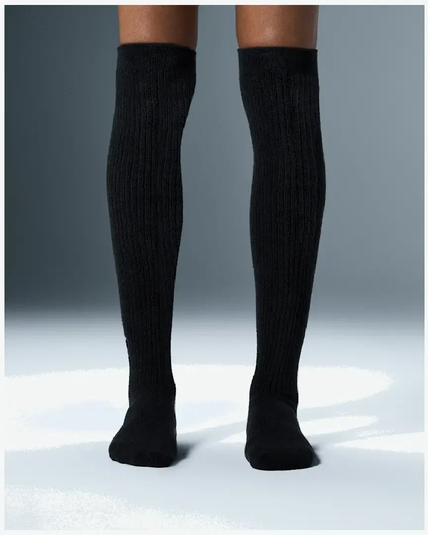 On Running Terry Sock Knee High