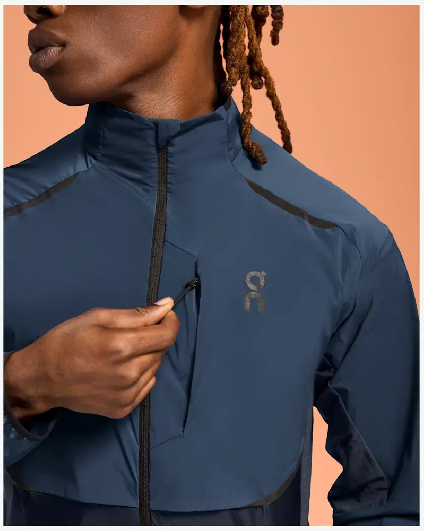 Veste À Capuche On Running Weather Jacket M - 1ME10310133 (3) au meilleur prix !
