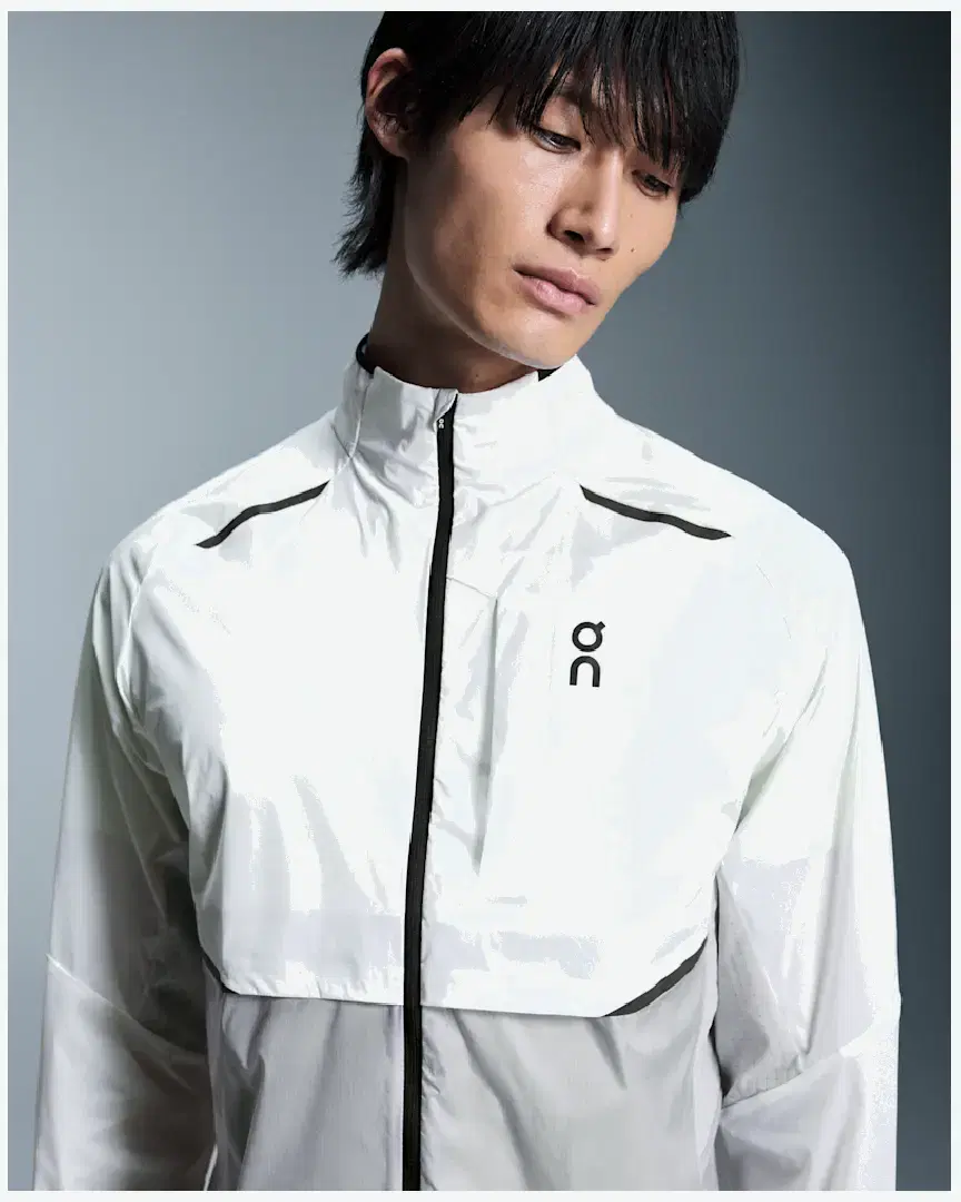 Veste À Capuche On Running Weather Jacket M - 1ME10310813 (2) au meilleur prix !