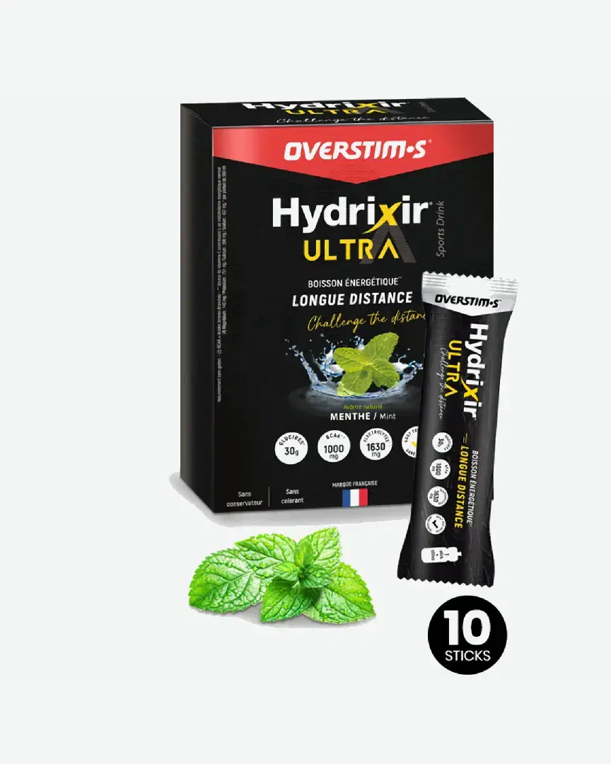 Overstims Boisson Hydrixir Ultra 10 Sticks Menthe - 3760307490252 (0) au meilleur prix !