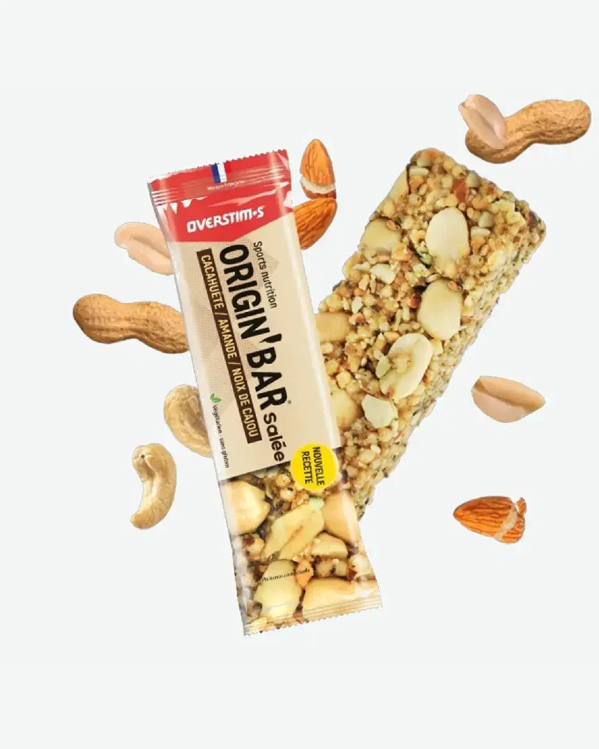 Overstims Origin Bar Salée / Cacahuètes / Amandes / Noix De Cajou - 3700153141267 (0) au meilleur prix !
