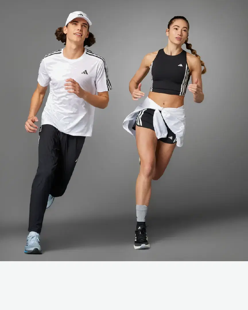 Pantalon Adidas Own The Run 3 Bandes M - IK4982 (2) au meilleur prix !