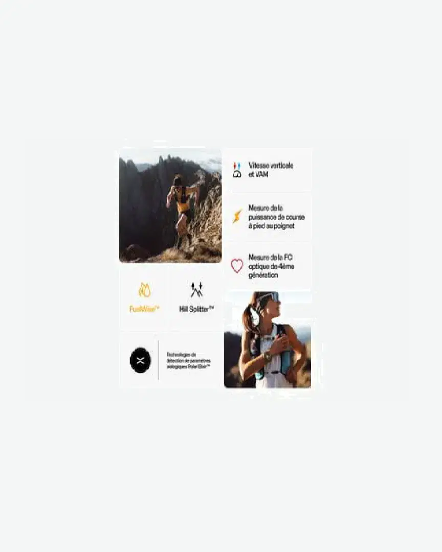 Polar Grit X2 Pro Stone - 900110287 (4) au meilleur prix !