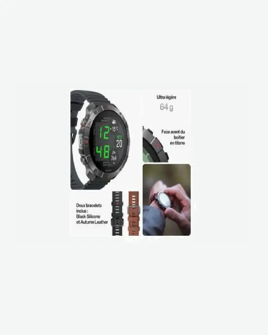 Polar Grit X2 Pro Titan - 900110288 (1) au meilleur prix !