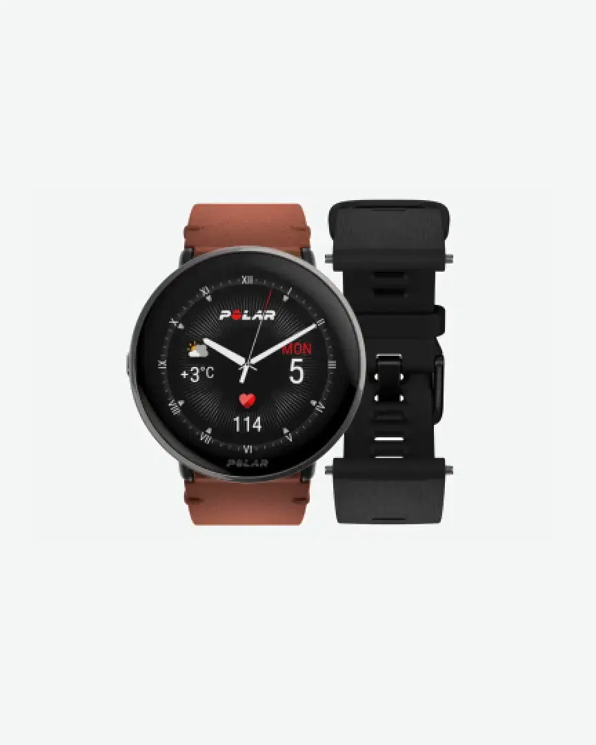 Polar Ignite 3 Titanium Sun Kissed En Cuir - 900110028 (3) au meilleur prix !