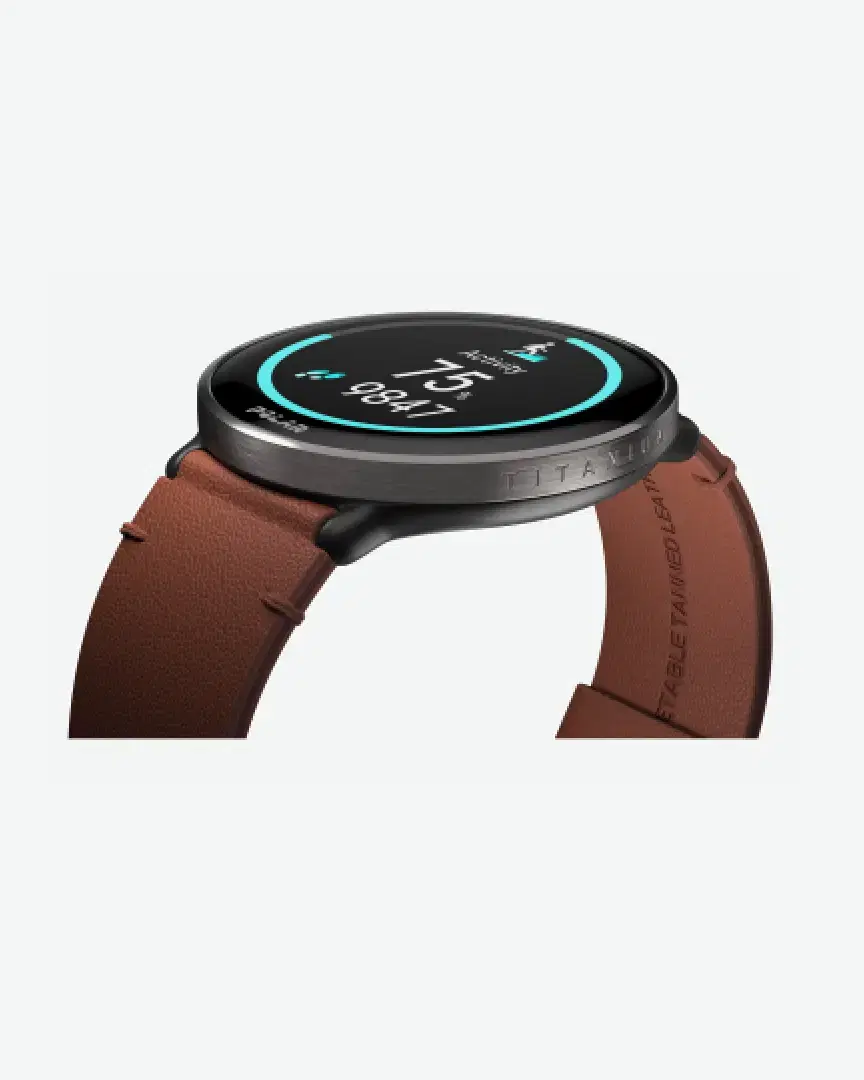 Polar Ignite 3 Titanium Sun Kissed En Cuir - 900110028 (4) au meilleur prix !