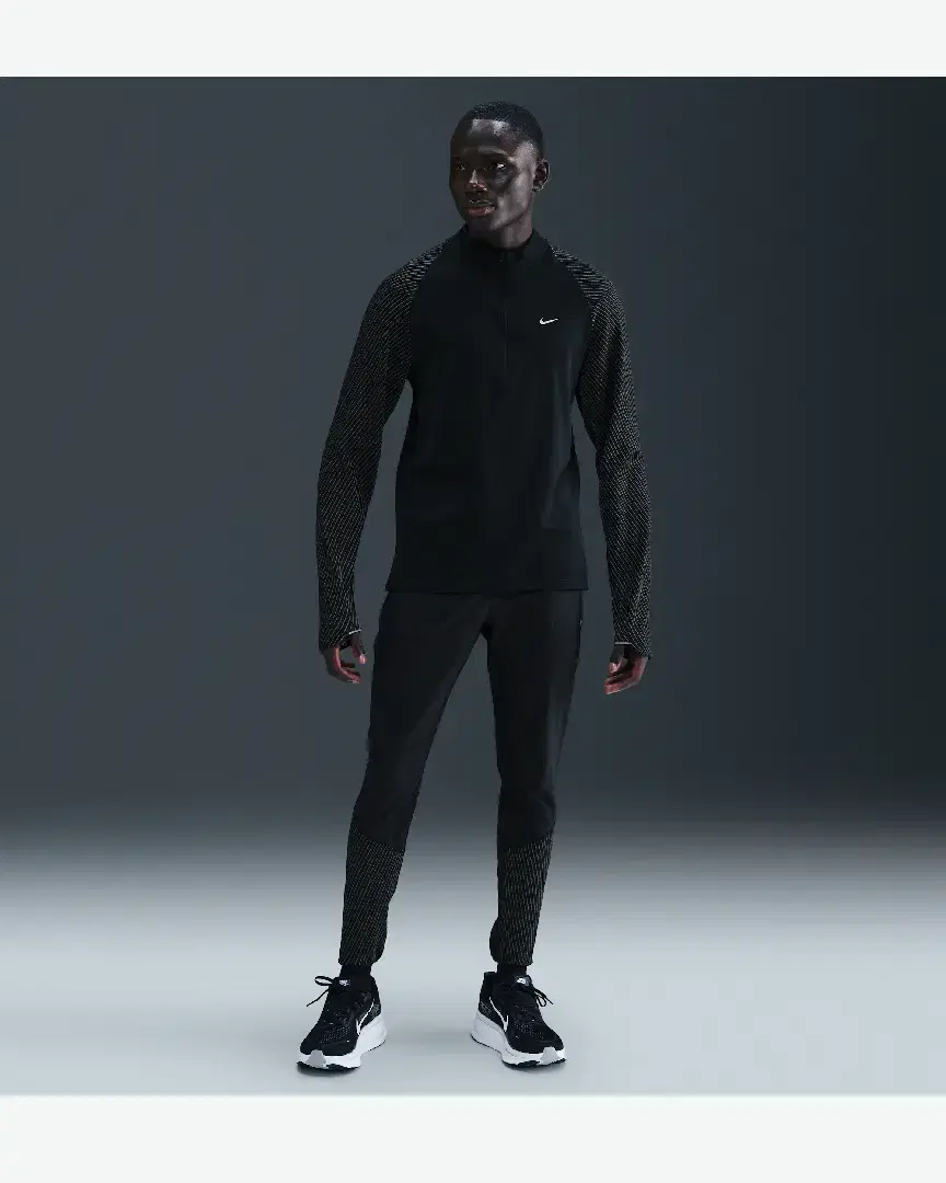 Pull 1/2 Zip Et Motifs Réfléchissants Dri-Fit Nike M - IM6280-010 (3) au meilleur prix !