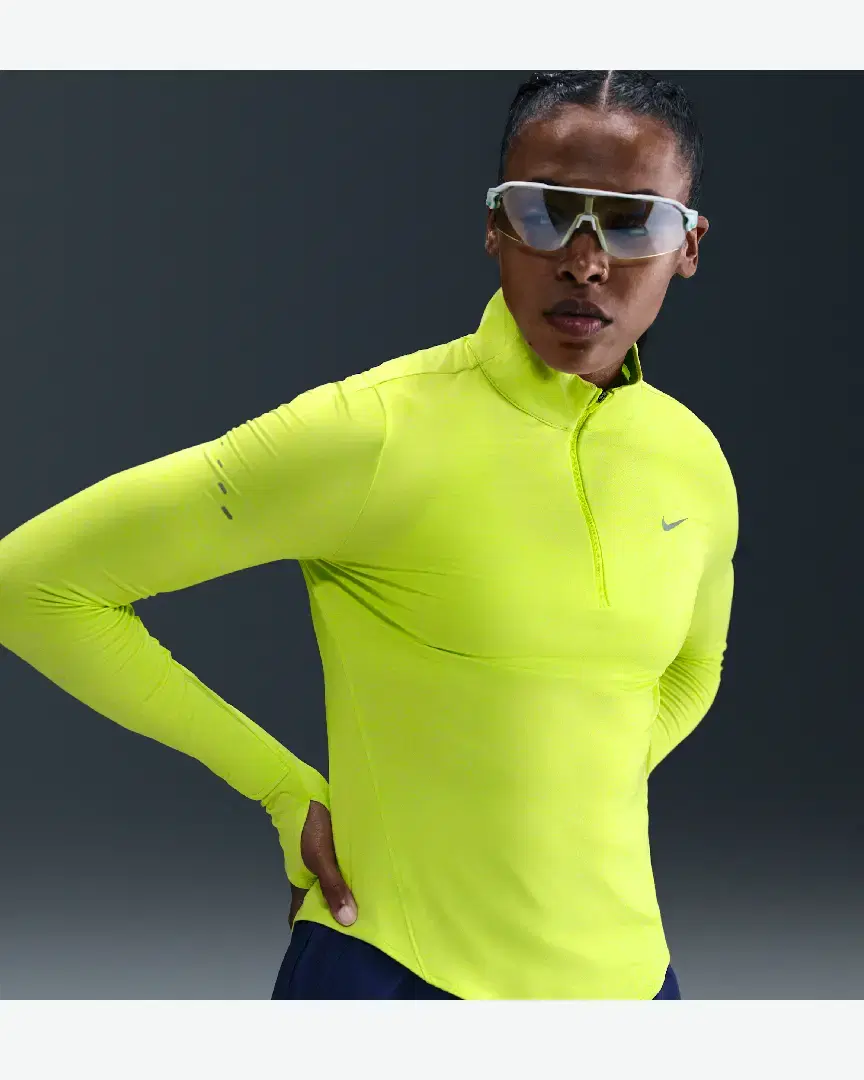 Pull 1/4 Zip Anti-Uv Dri-Fit Nike Swift W - HQ0499-389 (0) au meilleur prix !