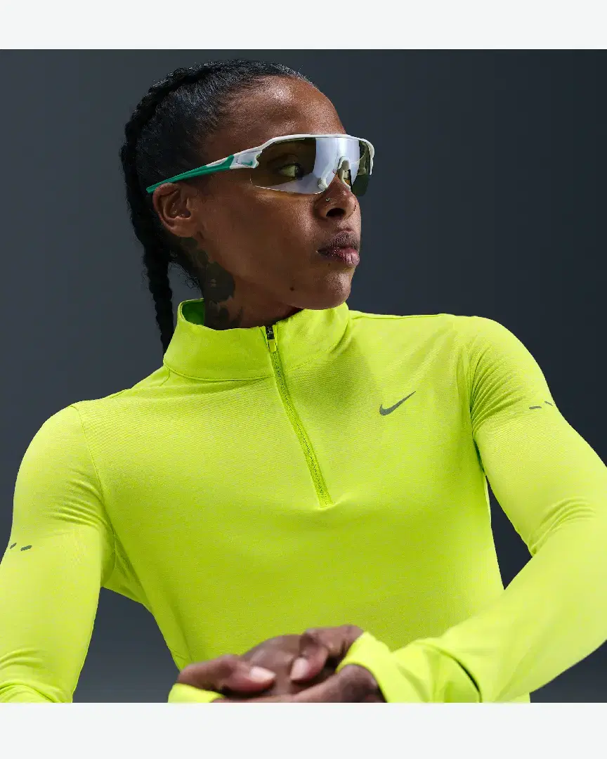 Pull 1/4 Zip Anti-Uv Dri-Fit Nike Swift W - HQ0499-389 (2) au meilleur prix !