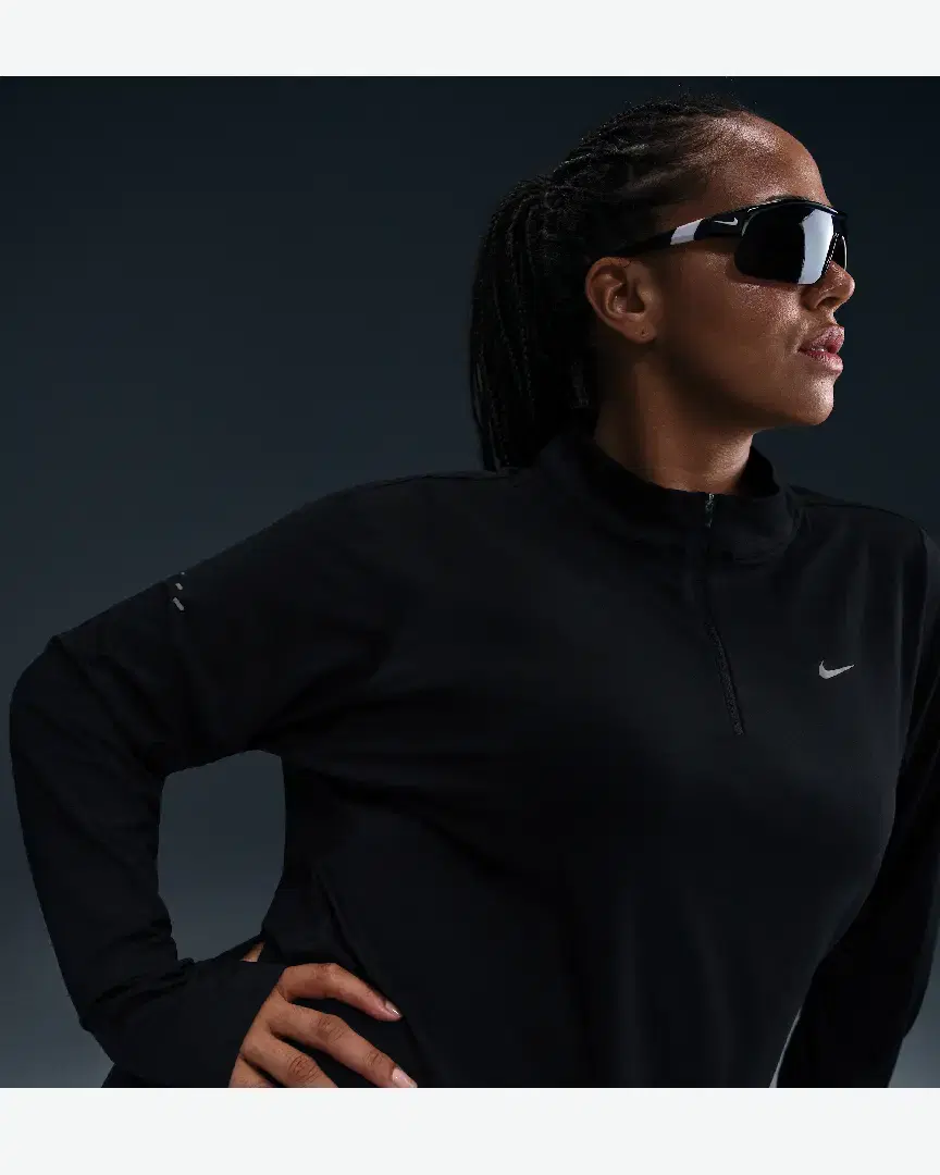 Pull 1/4 Zip Anti-Uv Dri-Fit Nike Swift W - HQ0501-010 (2) au meilleur prix !