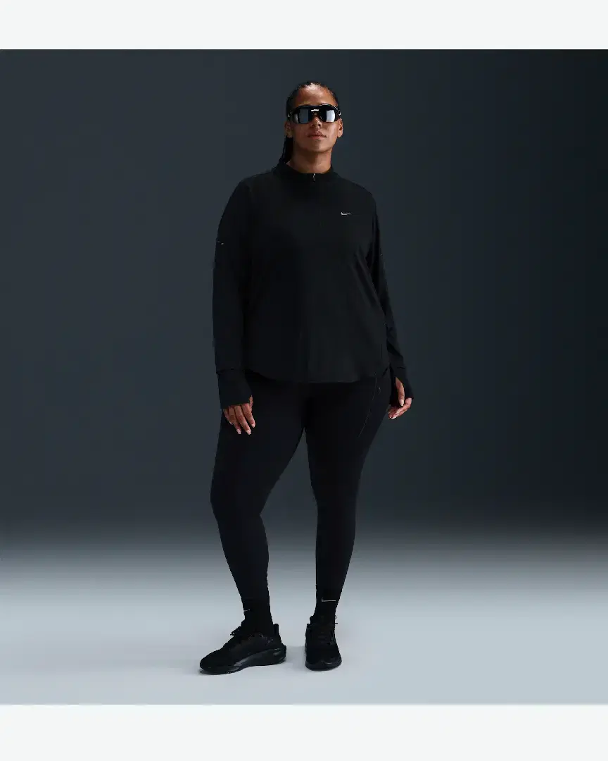 Pull 1/4 Zip Anti-Uv Dri-Fit Nike Swift W - HQ0501-010 (3) au meilleur prix !