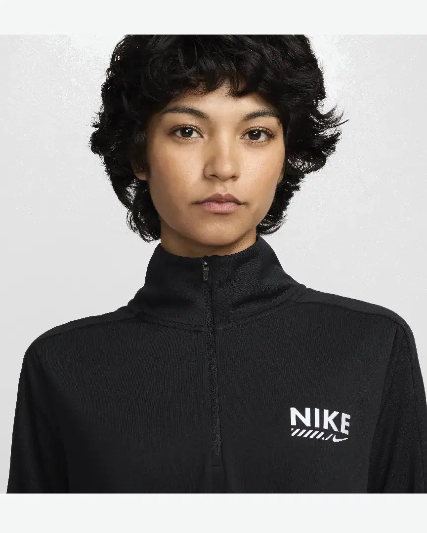 Pull 1/4 Zip Dri-Fit Nike Pacer W - HM4329-010 (2) au meilleur prix !