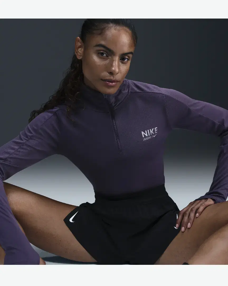 Pull 1/4 Zip Dri-Fit Nike Pacer W - HM4329-573 (0) au meilleur prix !