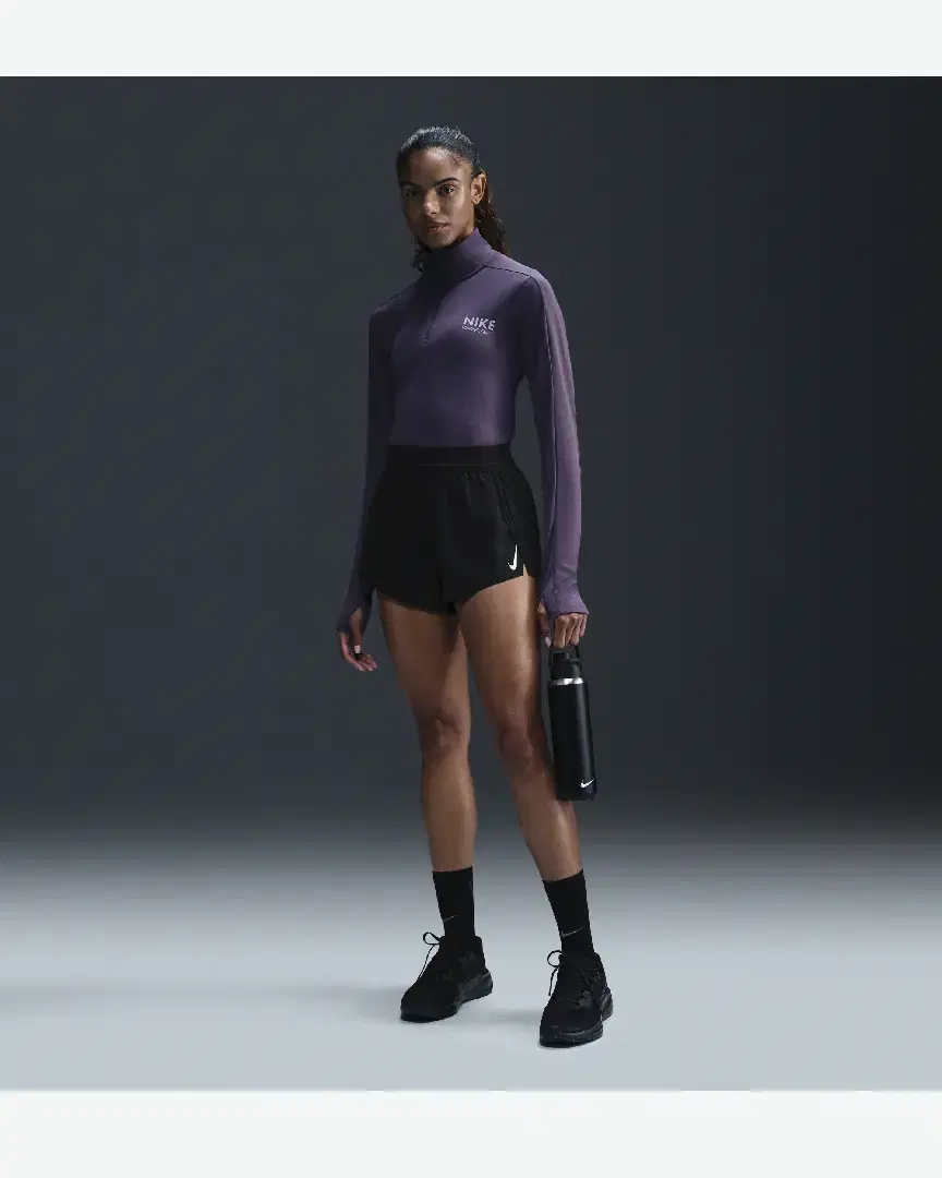 Pull 1/4 Zip Dri-Fit Nike Pacer W - HM4329-573 (3) au meilleur prix !