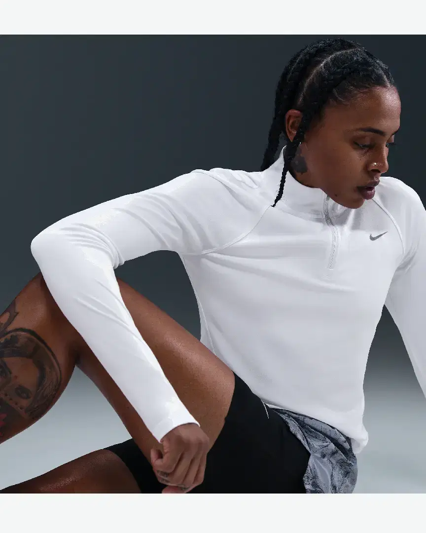 Pull 1/4 Zip Dri-Fit Nike Tempo W - HV2852-100 (2) au meilleur prix !