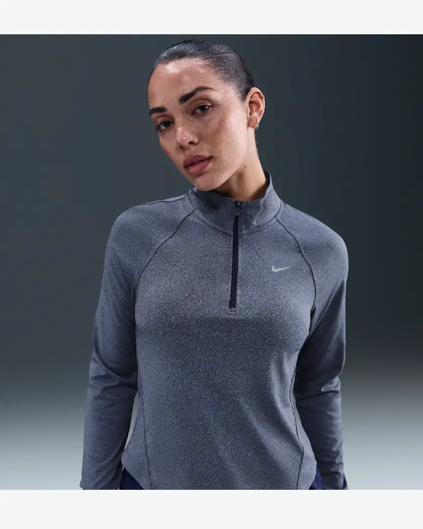Pull 1/4 Zip Dri-Fit Nike Tempo W - HV2852-410 (0) au meilleur prix !